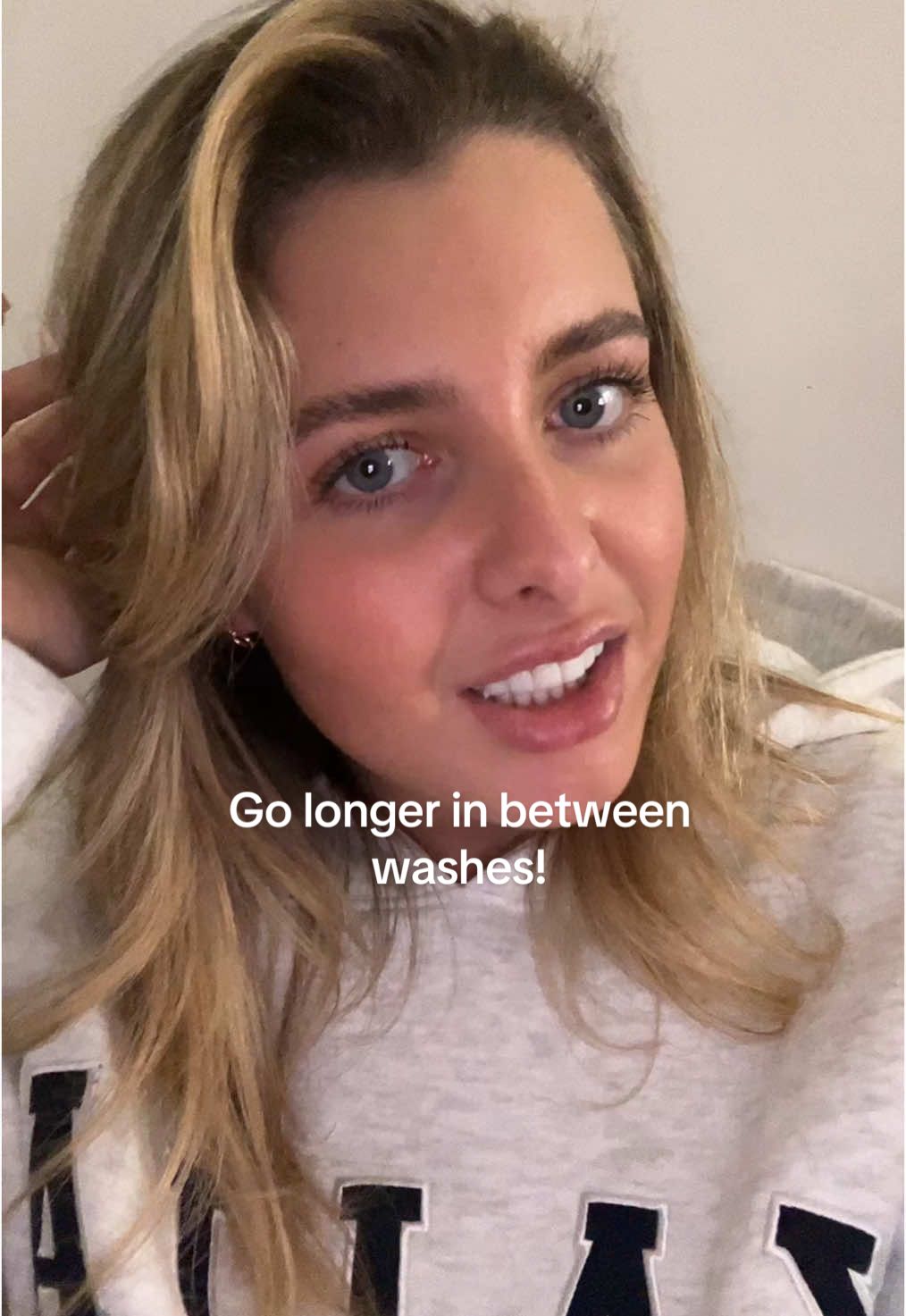 Go longer in between washes!