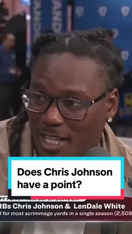 Is Chris Johnson’s 2009 season actually UNDERRATED? 😲 #titans #interview #SuperBowl 