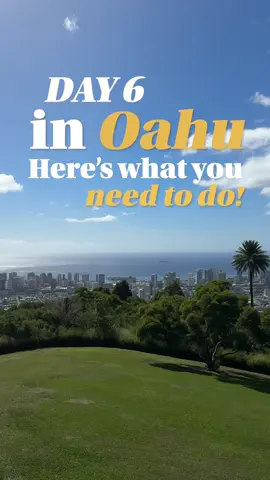 Day 6! Here’s how to spend your last day in Oahu, Hawaii ☀️ Must-visits: @nolacafehnl Matcha Latte (our favourite) @dailywhiskmatcha Matcha Latte & Salted Butter Roll @fresh_catchseafood Shoyu Ahi Poké - Take the scenic drive up to Tantalus Lookout for unreal views! @okayamakobousa Curry Pan @wayfinderwaikiki chill by the pool with food and drinks  Save this for your trip 📌#foodhopping #honoluluhawaii #oahueats #oahuitinerary #travelhawaii #creatorsearchinsights 