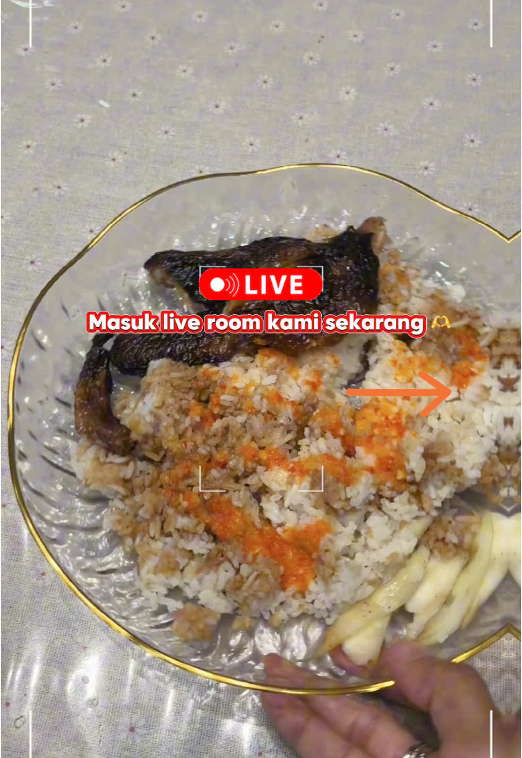 Jom join live kami now utk barang dapur yg cantik! 