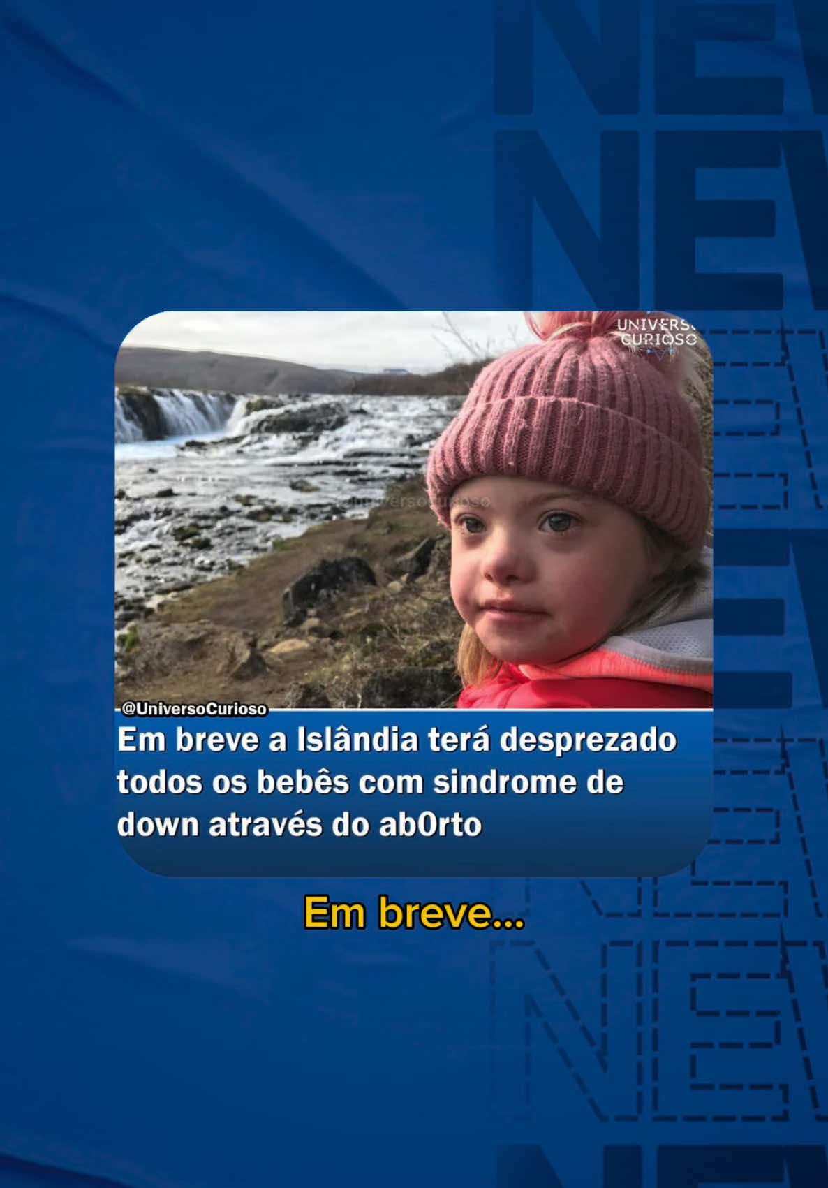 Em breve… Por favor, nos salvem. ❤️ O vídeo se trata da eugenia, você já ouviu falar? a eugenia pretende erradicar todos aqueles ditos “imperfeitos” perante os olhos da sociedade. Mas será mesmo que existe perfeição?! Para nós, não existe. Pessoas com síndrome de Down estão nascendo cada vez menos, e isso é tão triste. Triste saber que podemos deixar de ter pessoas talentosas e capazes no mundo. A síndrome de Down é só um detalhe.  Compartilhem o vídeo para que mais pessoas possam saber do assunto. Por favor, nos salvem. ❤️ Descrição de imagem: Um vídeo. Aparecem imagens de pessoas com síndrome de Down. Textos em amarelo. Fim da descrição. #sindromededown #t21 #inclusão #causapcd #eugenia #históriasreais