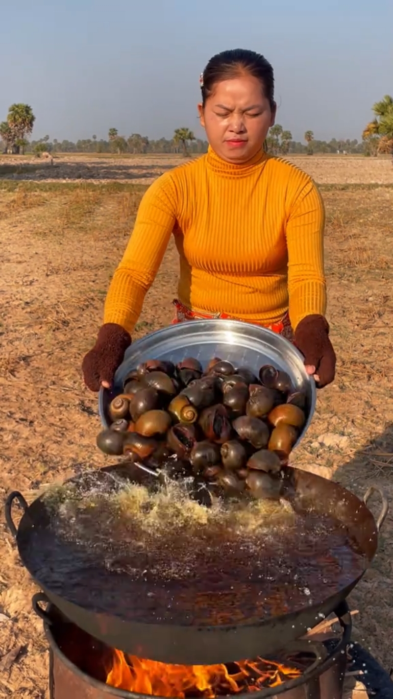 Will you try Braised Snails with Tomato? #tiktokfood