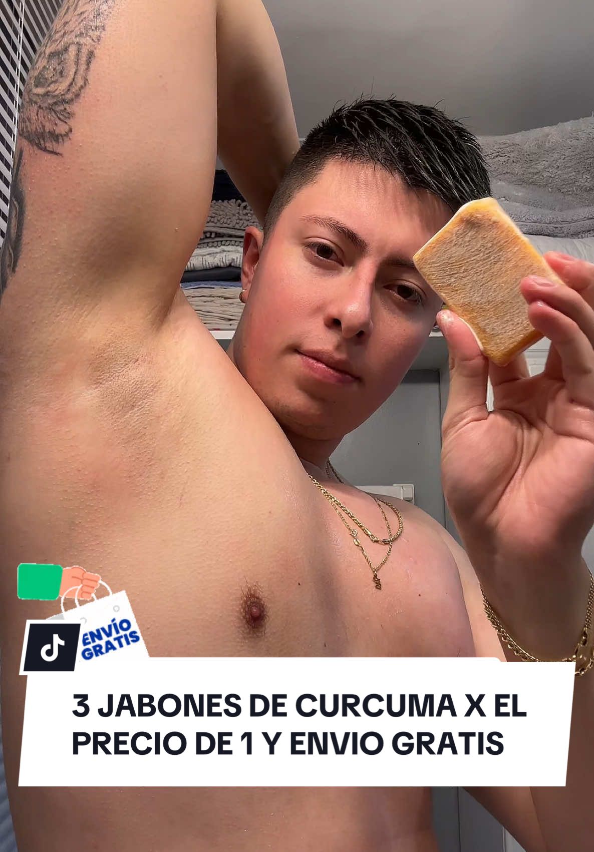 Jabón de cúrcuma fue lo único que me quito las manchas de mi piel #turmericsoap #turmericskincare #turmeric #jabondecurcuma #skincare #skincareroutine #despigmentante #despigmentantedeaxilas #hyaluronicacid #kojicacid 