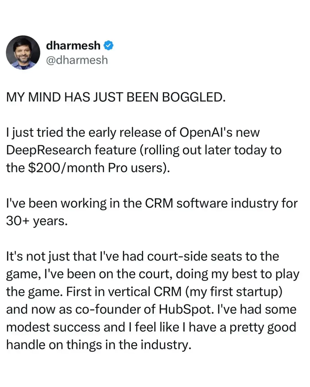 “Agent Composability” is my new favorite term Source: @hubspot co-founder @dharmeshspot #chatgpt  #aiagents  #futuretechnology  #dharmeshshah  #artificialintelligence 