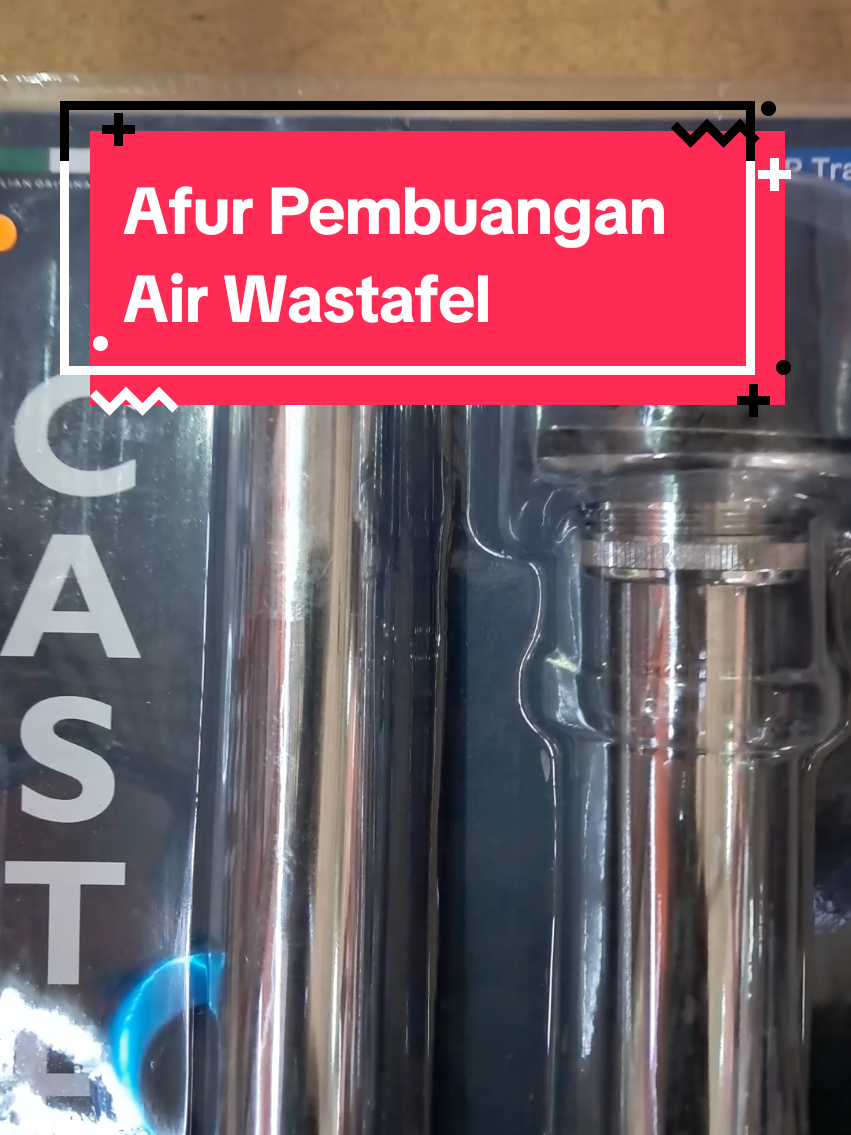 Afur Pembuangan Air Wastafel Castelli Plug & Chain Waste + P trap 1295136 #castelli #afur #sifon #wastafel #bakcucipiring #sanitary 