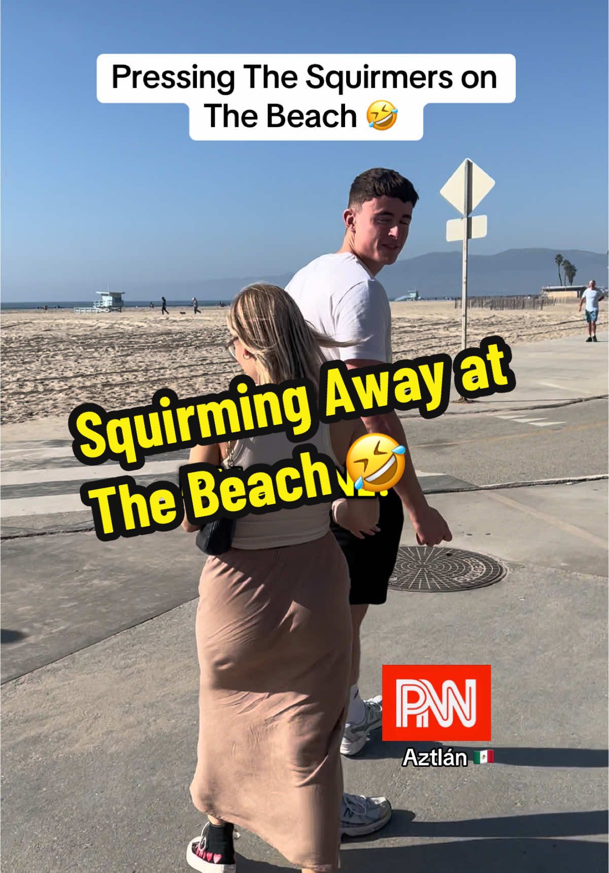 Beach Squirmers 🤣 @PNN @PNN Virtual #lol #beach #losangeles #xyzbca #foryoupage #fypage 