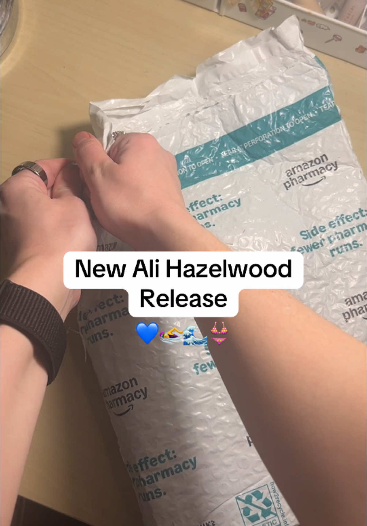 IM SCREAMINGGG FINALLYYYY #alihazelwood #deepend #bookish #BookTok #booklover #bookreview #unboxing #barnesandnoble 