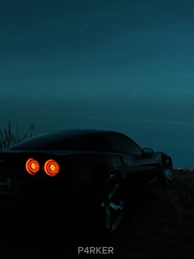 rain + this car = perfection.|||#game #videogame #tiktokgame #gaming #caredit #thecrewmotorfest #cargame #vibes #fyp #fyyyyyyyyyyyyyyyy #corvette #c6corvette 