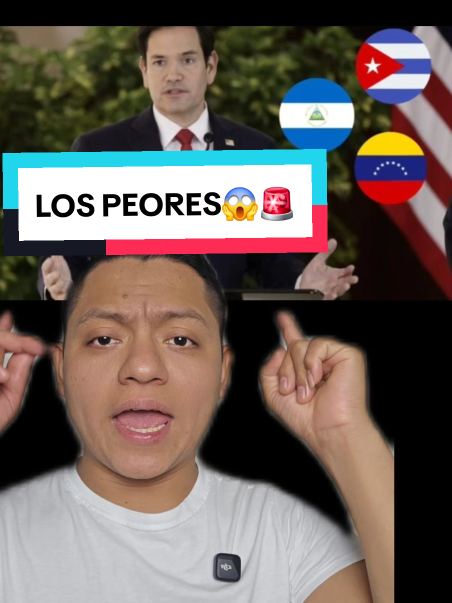 El secretario de Estado de EE.UU., Marco Rubio, tildó este martes a Cuba, Nicaragua y Venezuela de «enemigos de la humanidad», y los acusó de ser los causantes de la crisis migratoria en el hemisferio. #USA #VENEZUELA #cuba #nicaragua #dictadura #migrantes #marcorubio #EEUU #ultimahora #noticiastiktok #tiktoker #longervideos 