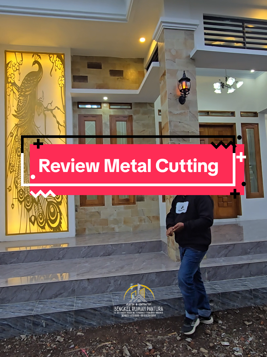 Membalas @bundanaufa22 Metal Cutting #metalcutting #cuttinglaser #fasadrumah 