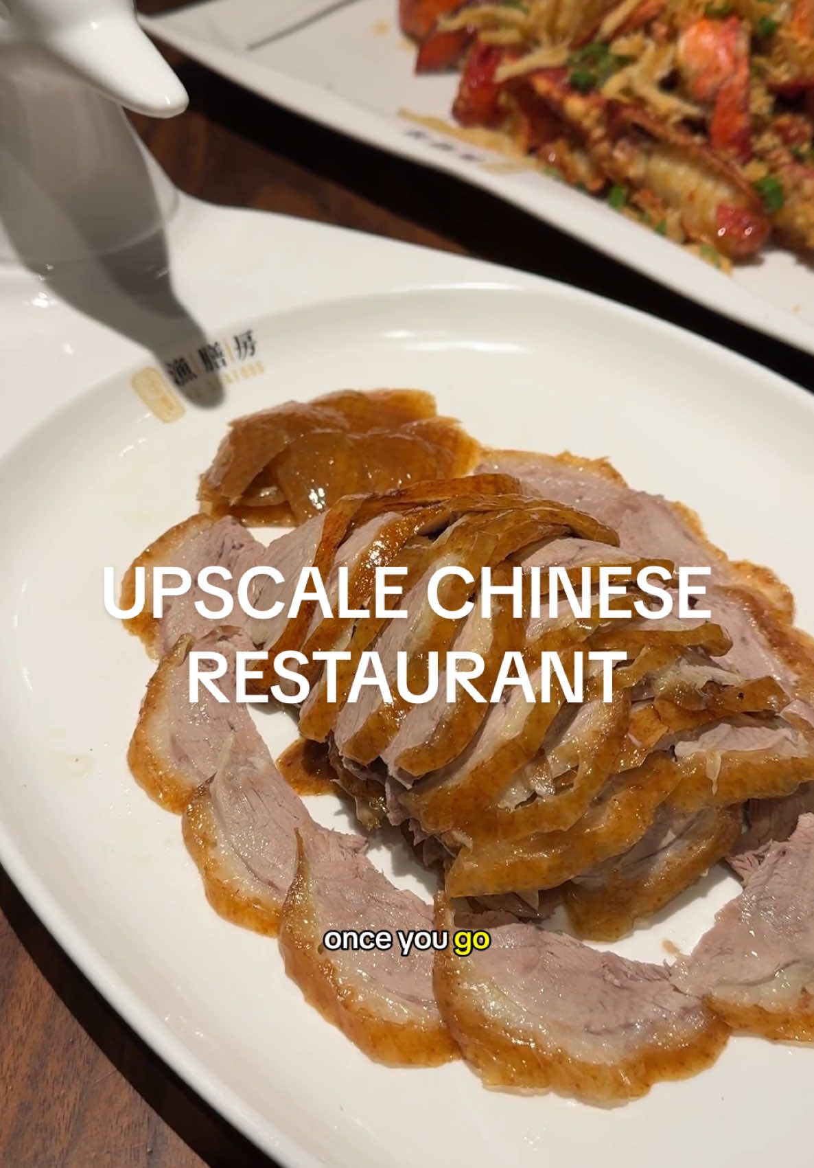 Have you been here before ? It’s so fancy 🥹🥹  #yuseafood #yorkdale #yorkdalemall #chinesefood #chineserestaurant #boujee #fancyrestaurant #torontoeats #torontofood #torontofoodie #torontoblogger #torontorestaurants #pekingduck #lobster 