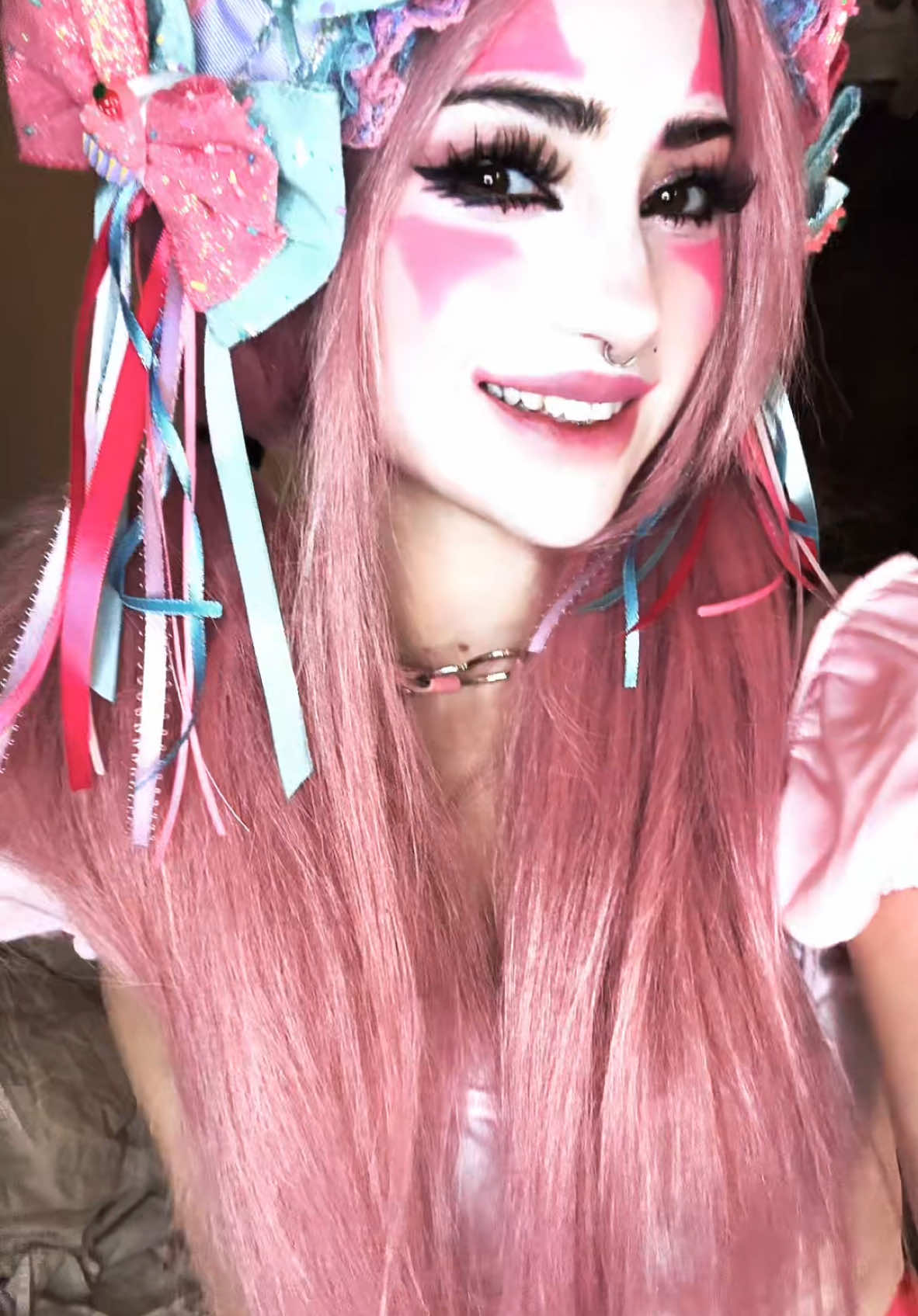 Candy Valentine's Day clown ;0 #clownmakeup #viral 