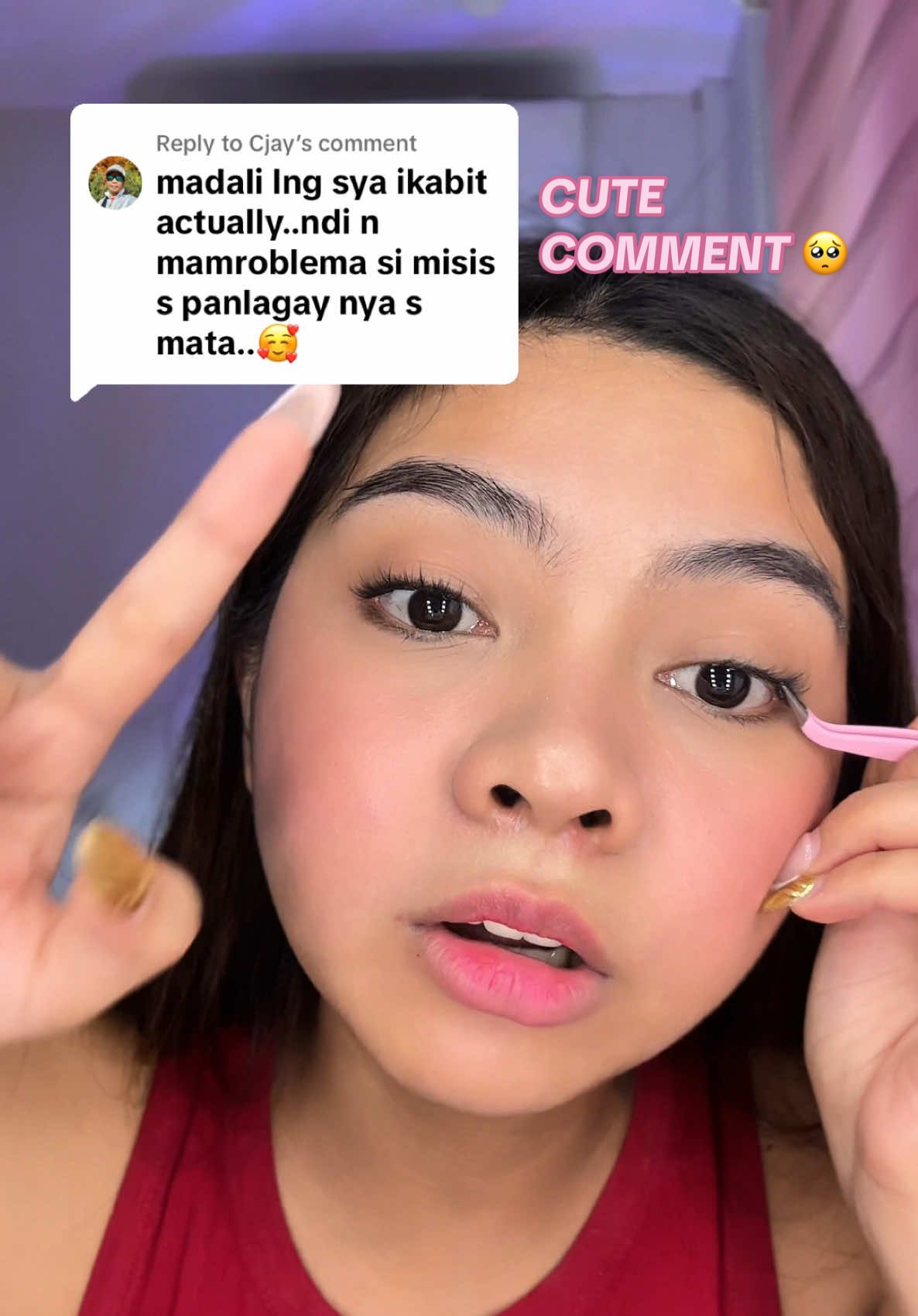 Replying to @Cjay To be loved is to be known talaga 🥺 #gluelesslashes  