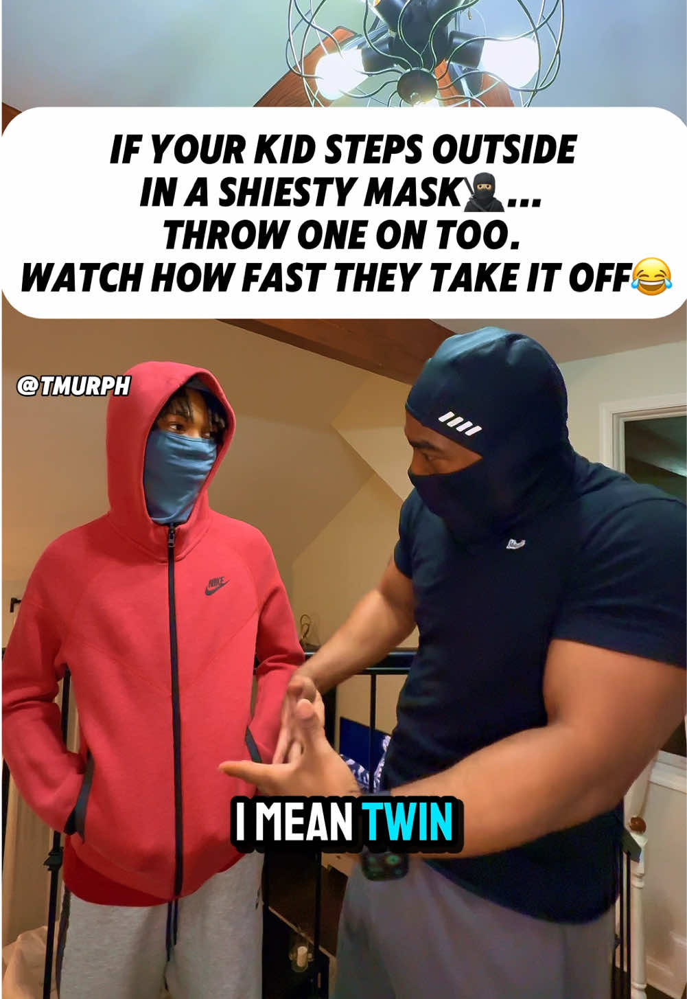 I bet my son won’t rock a shiesty mask again! 😂 Parents, if your kid steps out in a ski mask🥷🏼… try this! 🤣 More tour dates coming soon, but here’s where I’ll be next—grab your tickets now! 🎤 MILLENNIAL BOOMER TOUR 🎤 📍 Nashville - Feb 23 📍 Cincinnati - Mar 2 📍 Arlington, VA - Mar 28-29 📍 Little Rock, AR - Mar 30 📍 Plano, TX - Apr 4-5 📍 Philadelphia (City Winery) - Apr 6 📍 Los Angeles - Apr 27 🎟️ Get tickets here: tmurph.komi.io #tmurph #mom #dad #momlife #momsoffacebook #ParentingLife #parentingtips #parenting #momsbelike #YN #genz #parentingmemes #parentsbelike #millennial #millennialmom #fyp #parentfyp #foryoupage 