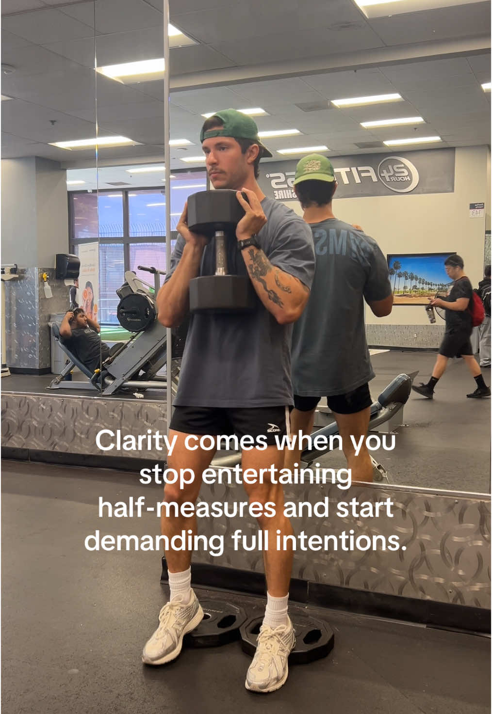 commit baby commit let’s goooo.  #exercise #fitnessmotivation #legday #GymTok #gymshark66 #gymshark