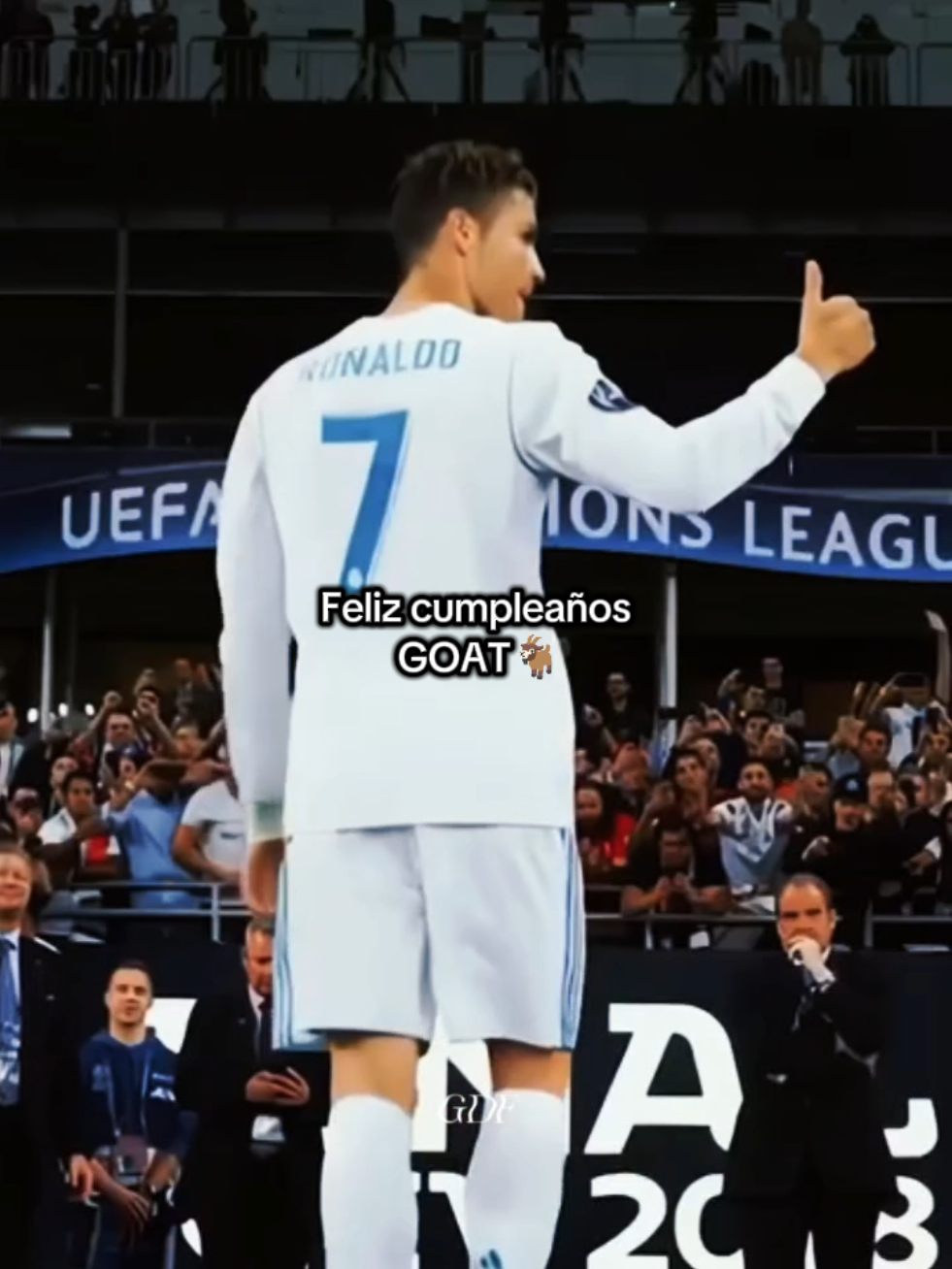 Para el GOAT, con mucho cariño, Felices 40 🎂⚽🐐#goat🐐 #ronaldo #cristiano #cristianoronaldo #portugal #realmadridfc #madrid #manchesterunited #juventus #alnassr 