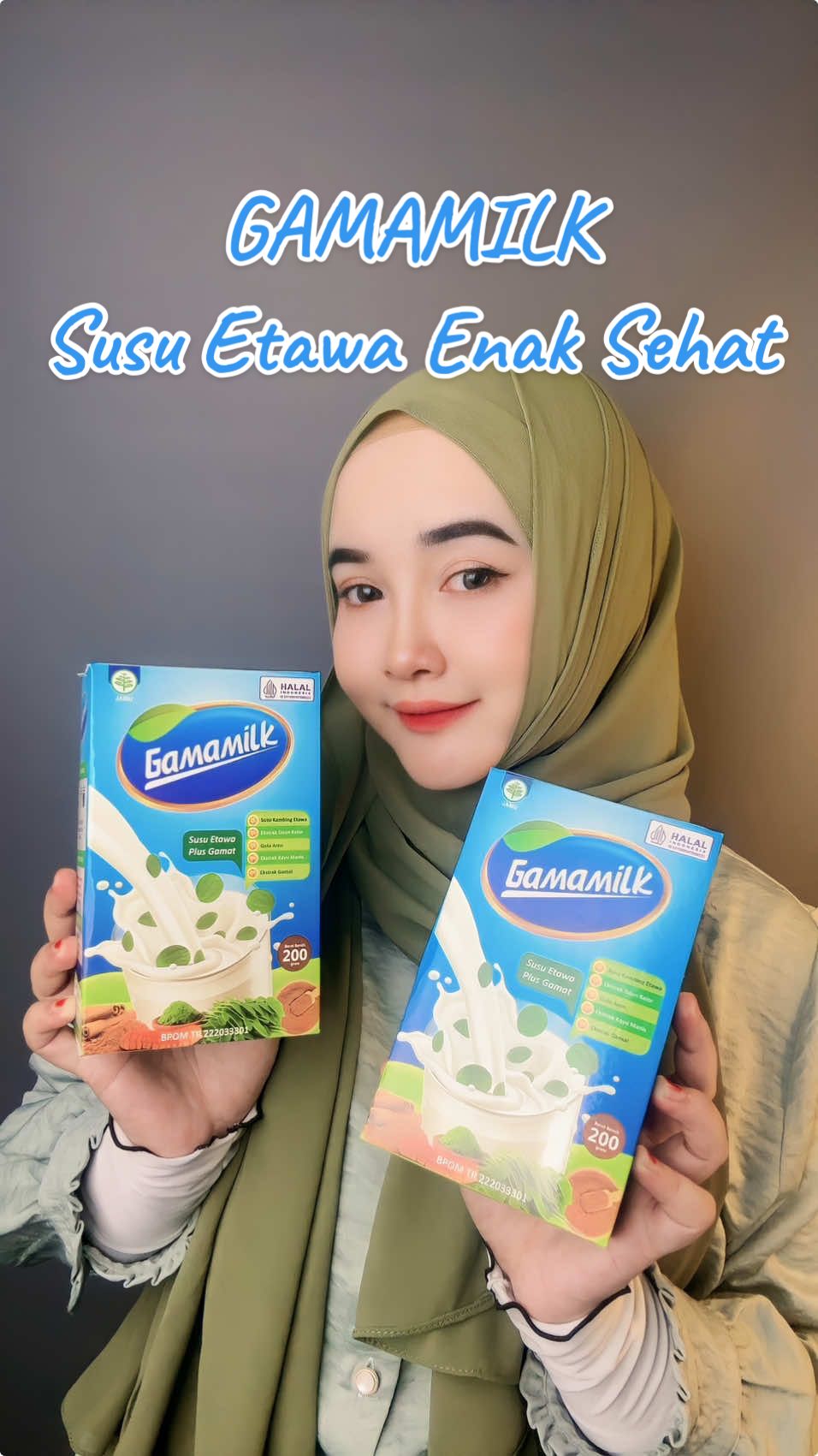 Ini nih guys Gamamilk dia tuh produk herbal dengan kandungan gamat atau teripang emas yang tinggi kolagen. Untuk membantu mengurangi nyeri sendi dan untuk membantu memperkuat tulang dan sendi loh. @Gamamilk Indonesia 🥰✨ #susukambing  #susukambingetawa  #gamamilk  #susuetawagamamilk #nyerisendi  #susunyerisendi #viral  #fyp 