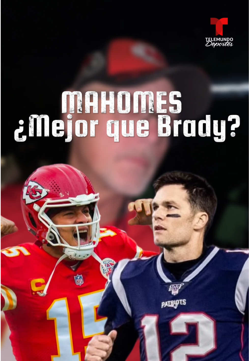 💥 ¿Patrick Mahomes NECESITA otro Super Bowl para ser una LEYENDA de la NFL? 🤔 Estos aficionados de los Kansas City Chiefs tienen razones para pensar que, incluso, supera a… ¡TOM BRADY! 🤯🏈 📺 Este 9 de febrero no te pierdas el #SuperBowl por @Telemundo  #NFL #NuestroSuperBowlLIX #SuperBowlTelemundo #TikTokDeportes #patrickmahomes #chiefs #kansascitychiefs #tombrady