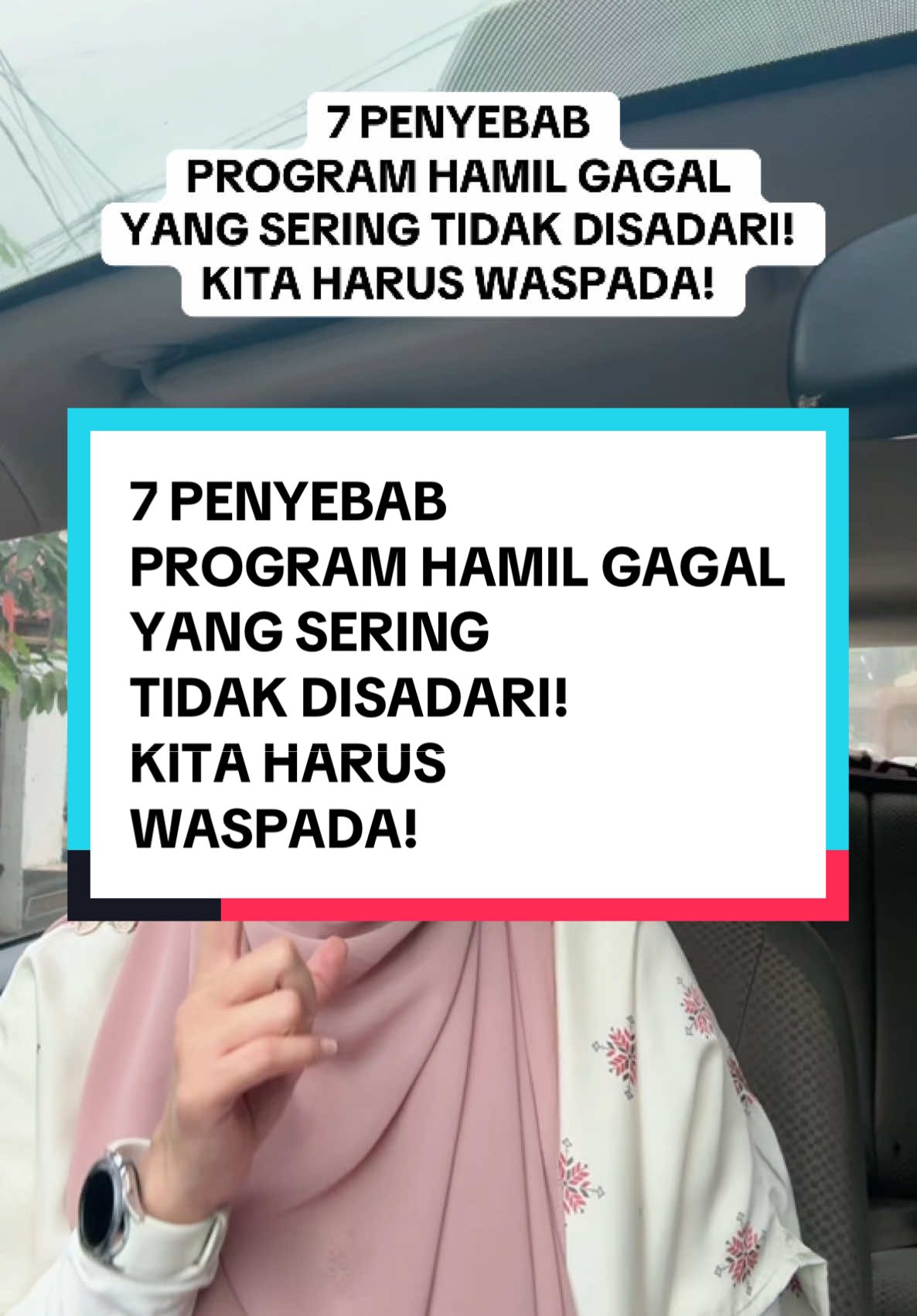 7 PENYEBAB  PROGRAM HAMIL GAGAL YANG SERING TIDAK DISADARI! KITA HARUS WASPADA! #kemandulan #promil #kesuburanwanita #endometriosis #kesuburanpria #programhamil 