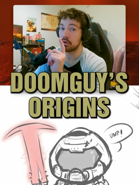 DoomGuy OriginsDoom Guy’s Origin – They Killed His Bunny #fyp #doomguy #doomlore #gamingshorts #fpsgames