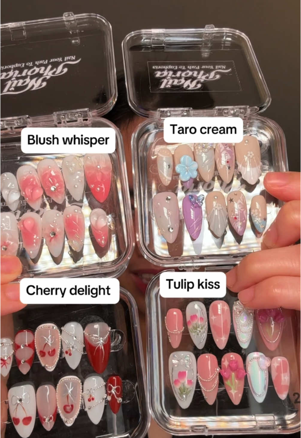 Found the BEST press-on nails on TikTok Shop—literally salon-quality without the salon price!  The 3D art design is insane, they’re reusable, and YES, they’re handmade!  Obsessed! #TikTokShop #ValentinesDay #valentinesdaygift #pressonnails #nails #nailsoftiktok #3dnailart #PressOnPerfection #HandmadeNails #tiktokfinds 