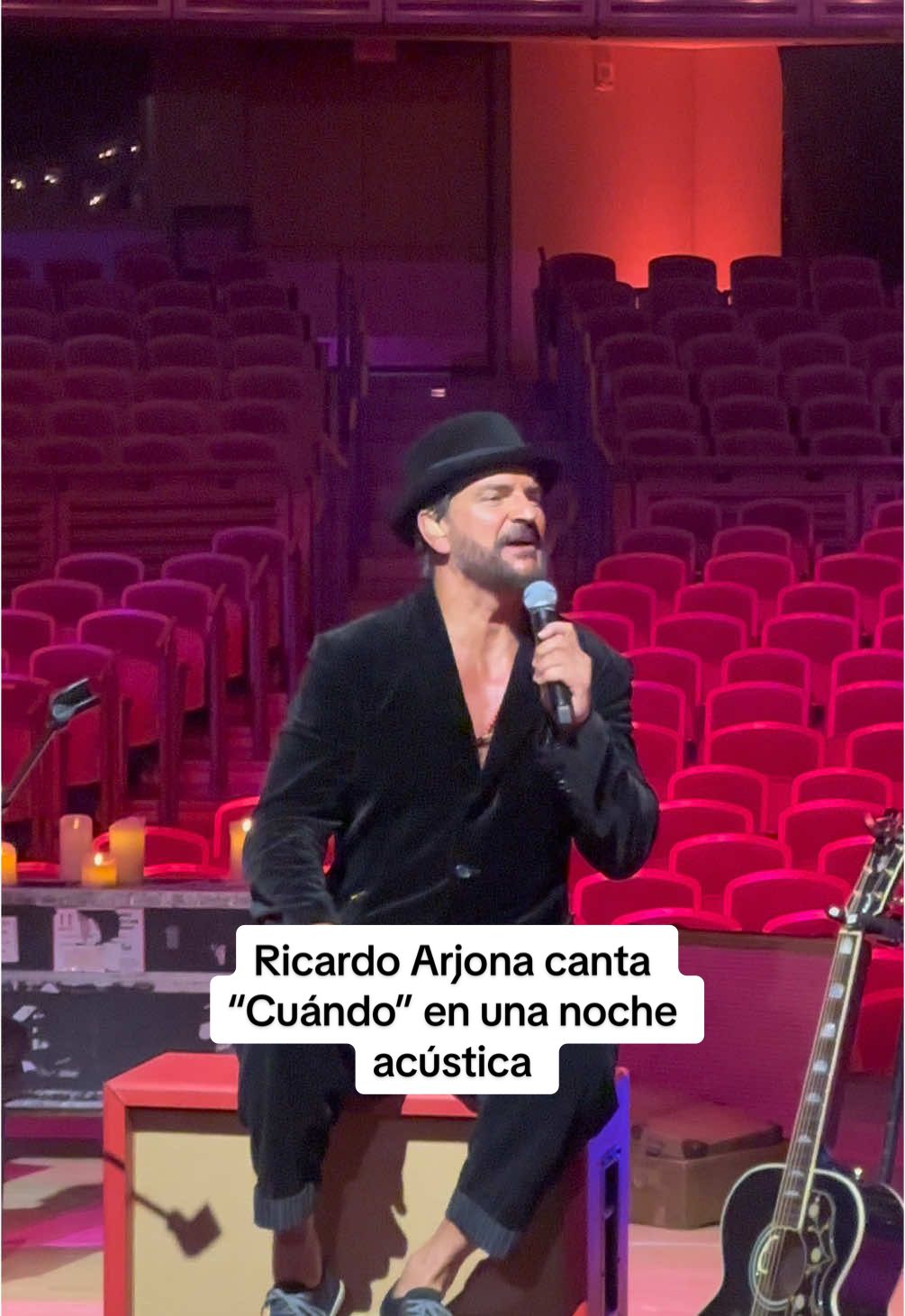 Así llegó @Ricardo Arjona a Miami para celebrar su Nuevo álbum ‘Seco’, interpretando también algunos de sus éxitos más emblemáticos.  #ricardoarjona #seco #miami #guatemala 