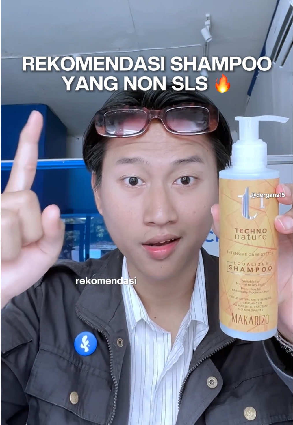 Shampoo non sls ! Makarizo T1 lo bisa pake buat rambut yang kering sensitif 🔥 #makarizo #makarizohairenergy #makarizoprofessional #shampoononsls #shampoo #haircare #haircareroutine 