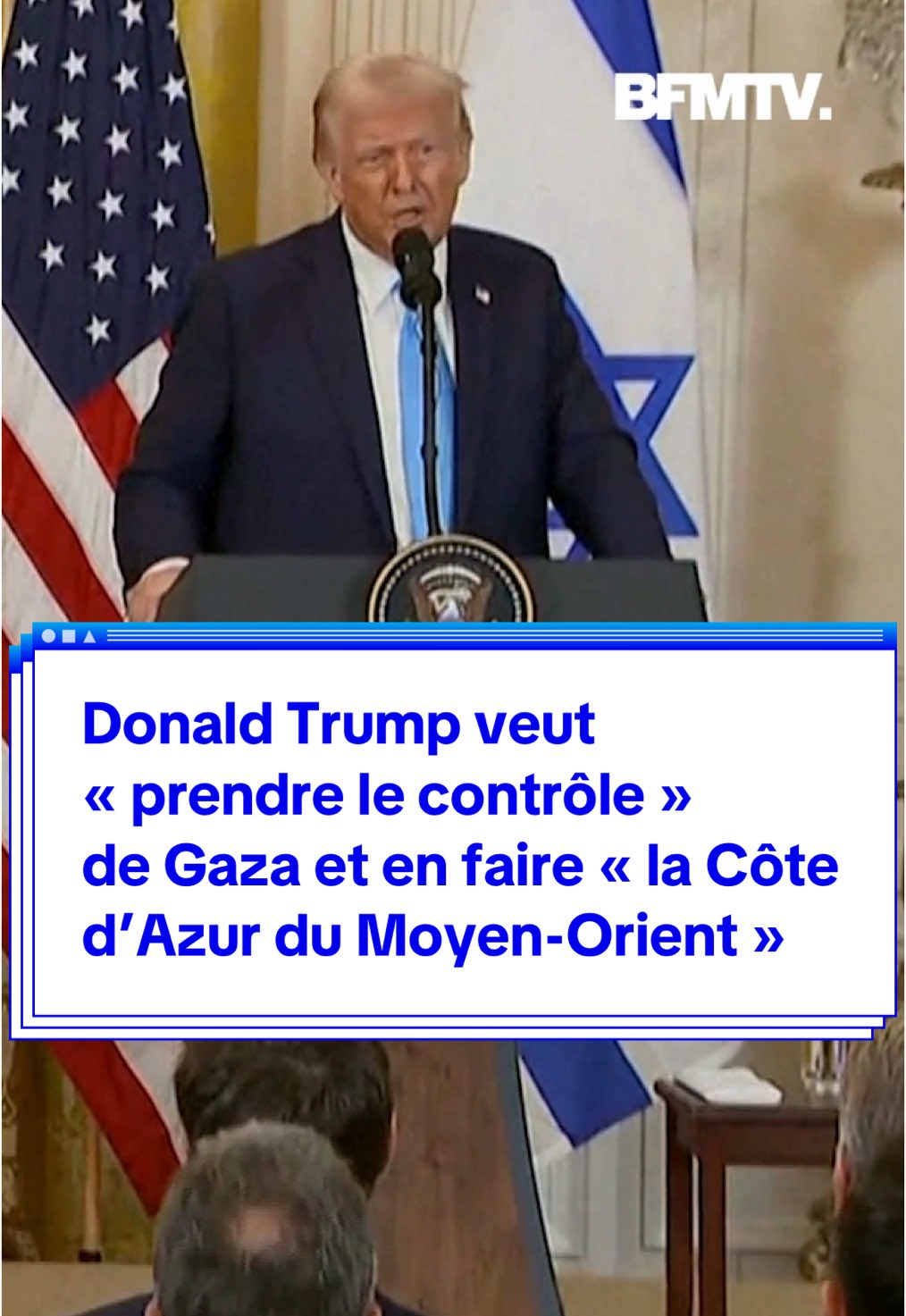 Donald Trump veut « prendre le contrôle » de Gaza et en faire « la Côte d’Azur du Moyen-Orient » #gaza #trump #israel #sinformersurtiktok 