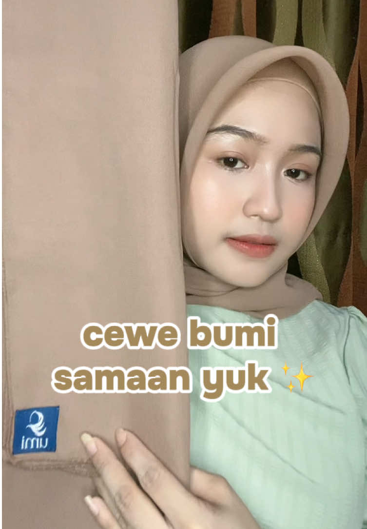 samaan yuk 😍🤎 #hijabpremium #HijabFashion #hijabstyle #pashmina #kerudung #jilbab #segiempat #fashionmuslimah #muslimahfashion #hijabtrend #hijabtutorial #hijabinspiration #hijabootd #muslimahstyle #hijabdaily #hijablook #stylehijab #modernhijab #tiktokhijab #fyp #foryoupage #trendingnow #TikTokFashion #tiktokstyle #fashiontrend #fashioninspo #OOTD #instafashion #beauty #fashionista #modestfashion #modeststyle #modestwear #eleganthijab #hijabgoals #muslimahstyleinspo #stylemuslimah #hijabcommunity #globalhijab #tiktokmuslimah #viralhijab #viralfashion #hijabinspotiktok #hijablovers #makeupandhijab #glamhijab #creativehijab #hijabindonesia #hijabmakassar