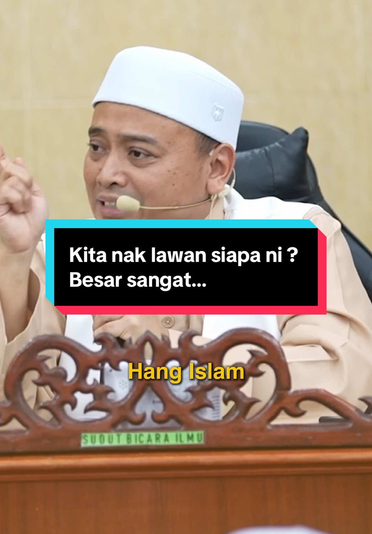 Kita nak lawan siapa ni ? Besar sangat… | Ustaz Wadi Annuar #ustazwadiannuar #islam #uwarecords #uwa #ustazwadianuar #dakwahdigital 