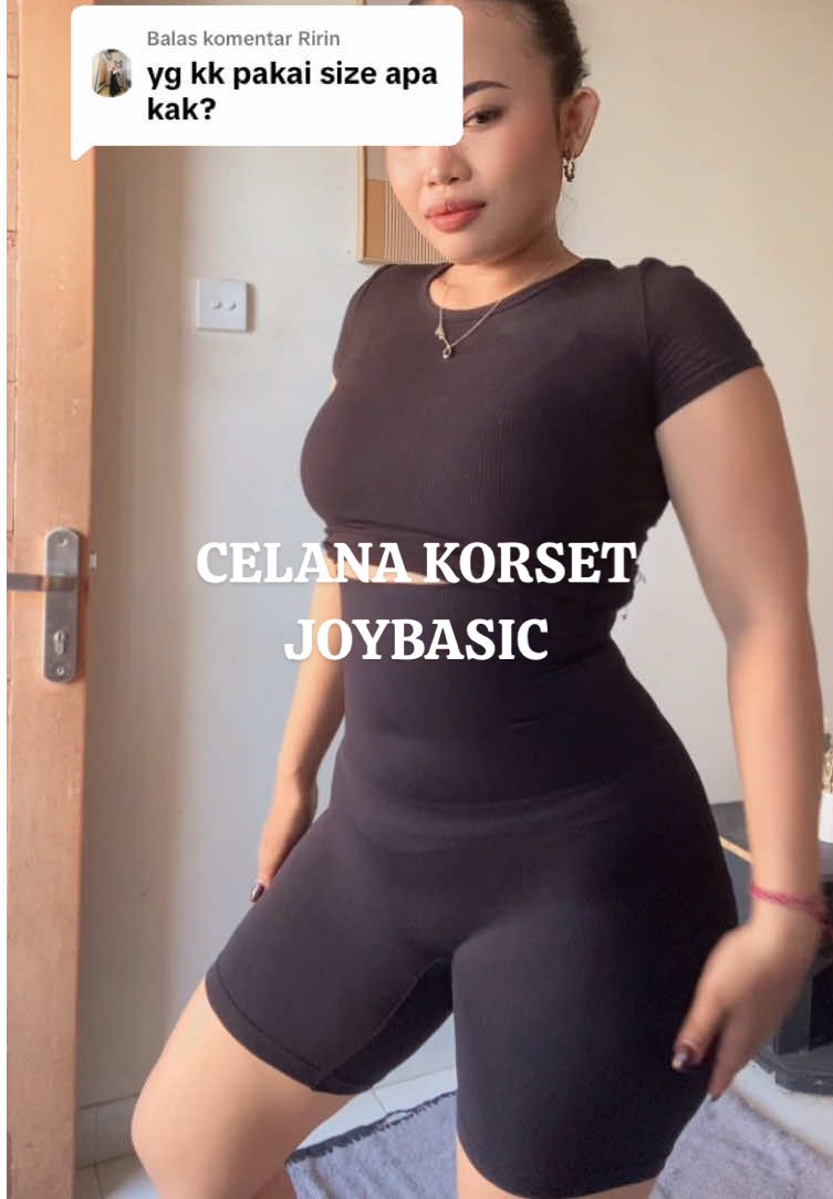 Membalas @Ririn sekarang jangan bingung lagi pilih ukuran ya #cekkeranjangkuning #joybasic #joybasicfit #premiumquality #celanakorset @joybasic.id 