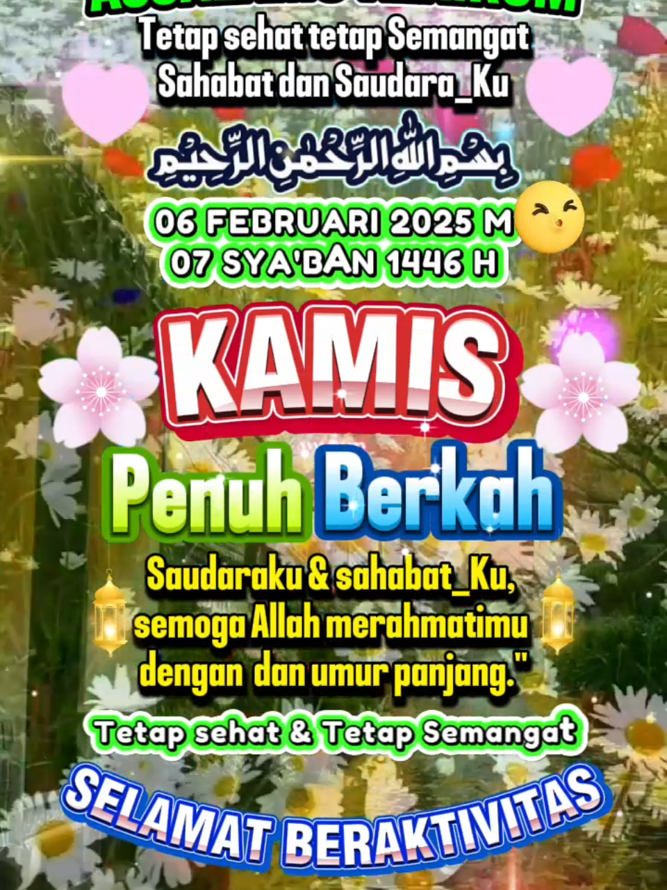 #doakamis6februari2025 #mustajabdoa #nadadandoa #nasidaria #ucapanhikmah #qosidah #islamsong #nasyid #islamvidio #storywa 