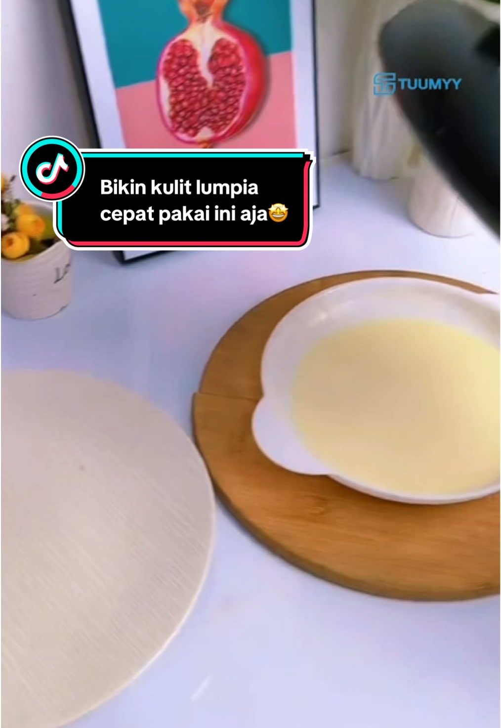 Bikin kulit lumpia cepat pakai ini aja🤩#tuumyyindonesia#cetaklumpia#kulitlumpia#cetaklumpia#makercrepe#fyp#produklokal#belilokal  