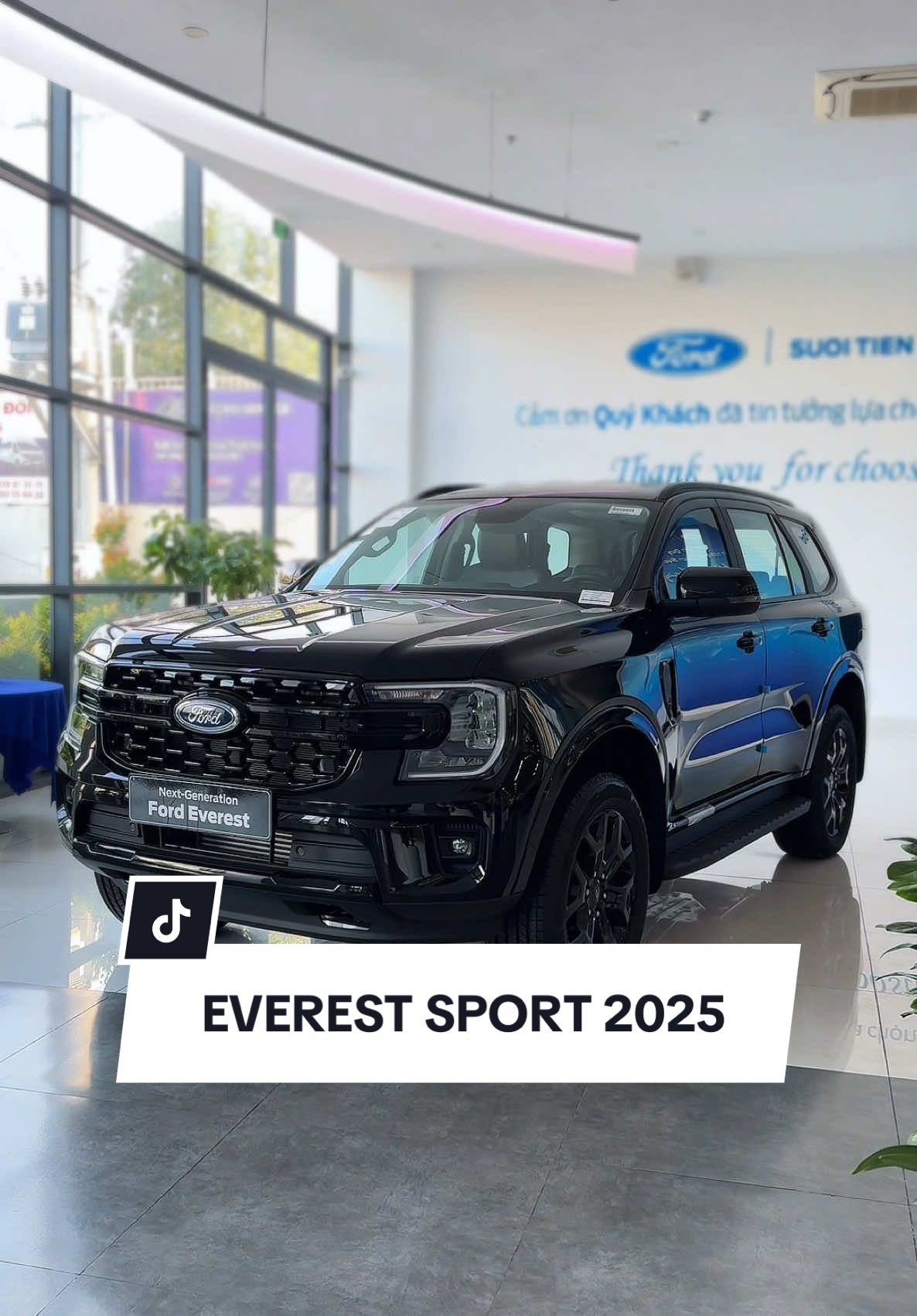 Lên xe Everest Sport đi anh em #fyp #fordeverest #everestsport #everest2025 #carsoftiktok #carslover #suoitienford 