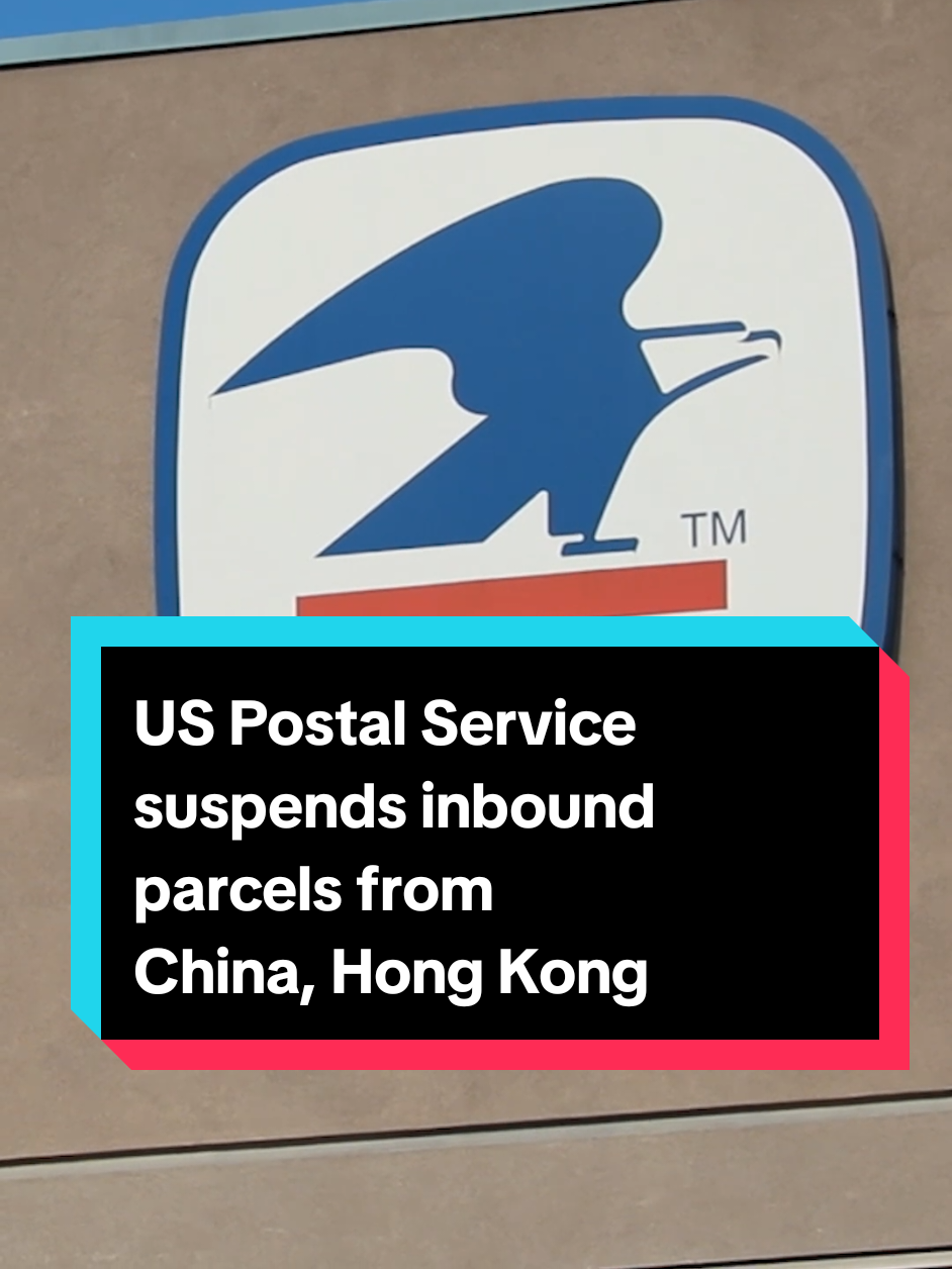 Expecting a #package? The #US #PostalService is temporarily suspending inbound international packages from #China and #HongKong, potentially delaying or blocking shipments from cheap retailers like #Shein and #Temu. Rebecca Choong Wilkins with the latest #USPS #politics #trump #mail #shipping #tax #customs 