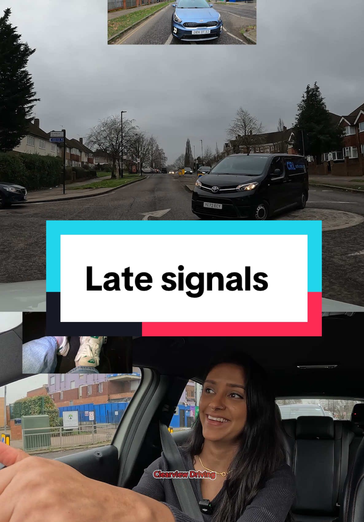 Watch out in case someone turns without an indicator #driving #lesson #learn #howto #turn #drive #safe #roundabout #london #car