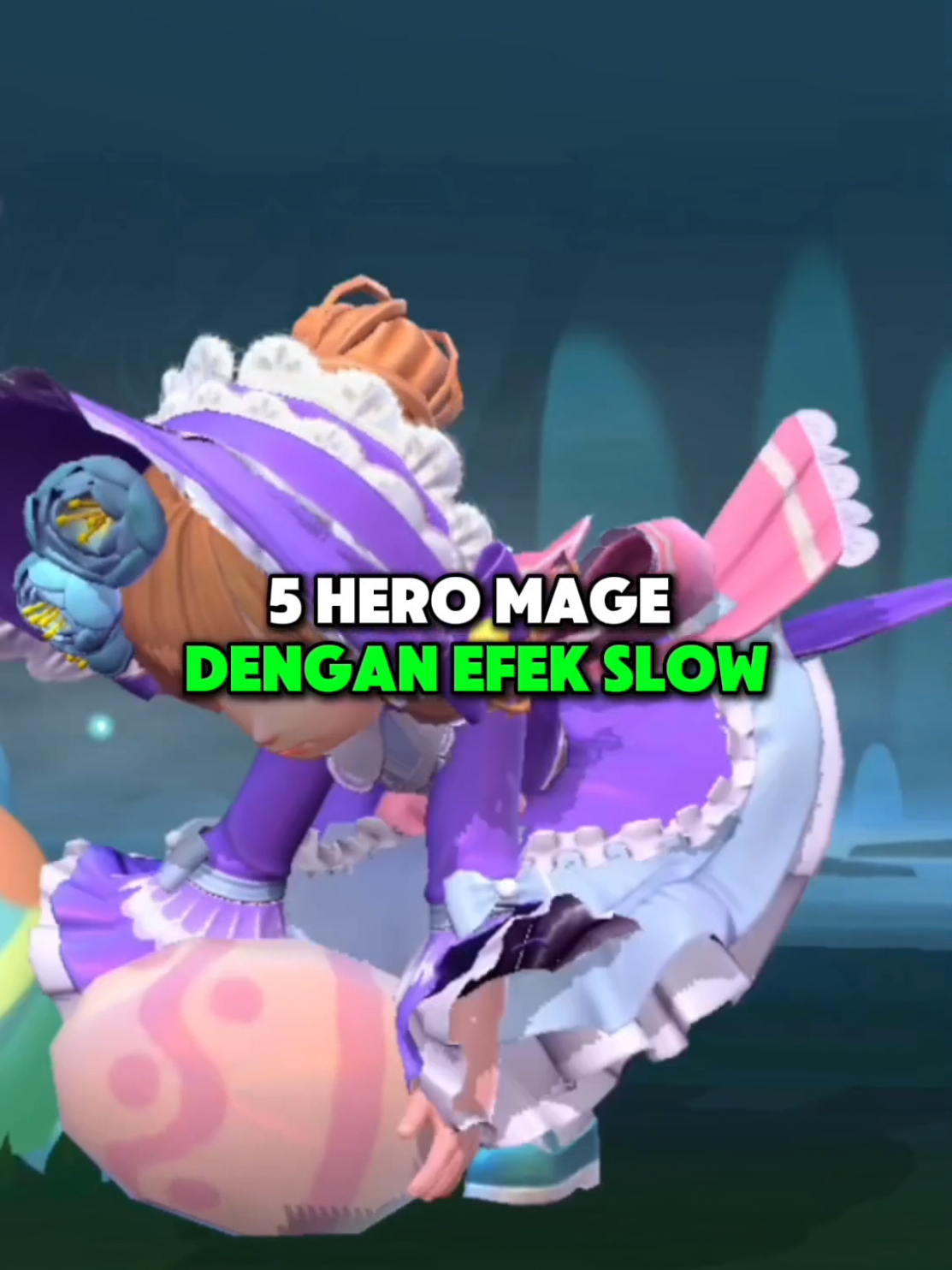 5 Hero mage dengan efek slow paling parah #MLBB #MobileLegendsBangBang #MLBB2025 #mlbbidbo #mlbbarhanemote 