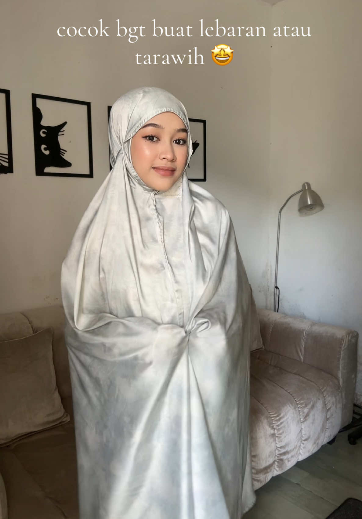 cantik bgt mukena nyaa💗#lozyhijab #mukenahcantik #mukenalebaran 