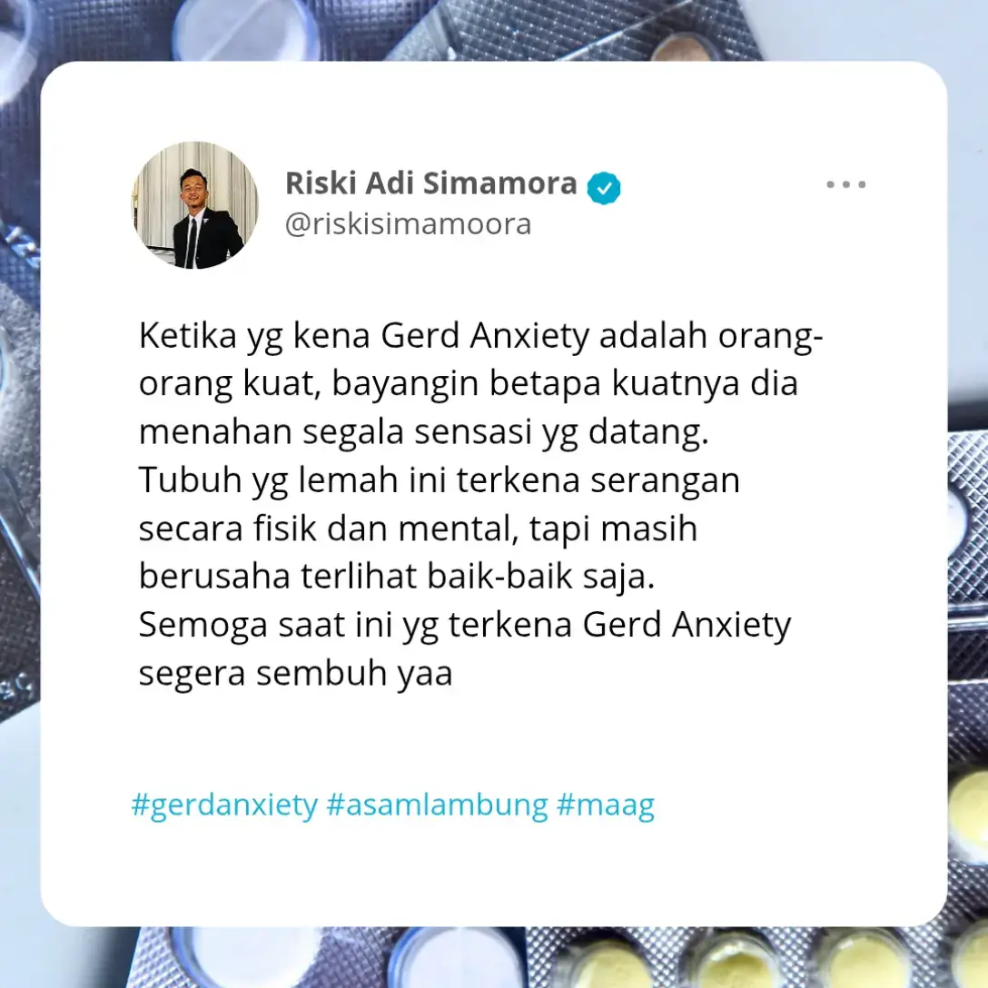 Semoga saat ini yg terkena Gerd Anxiety segera sembuh yaa #anxietydisorder #asamlambung #gerdanxiety 