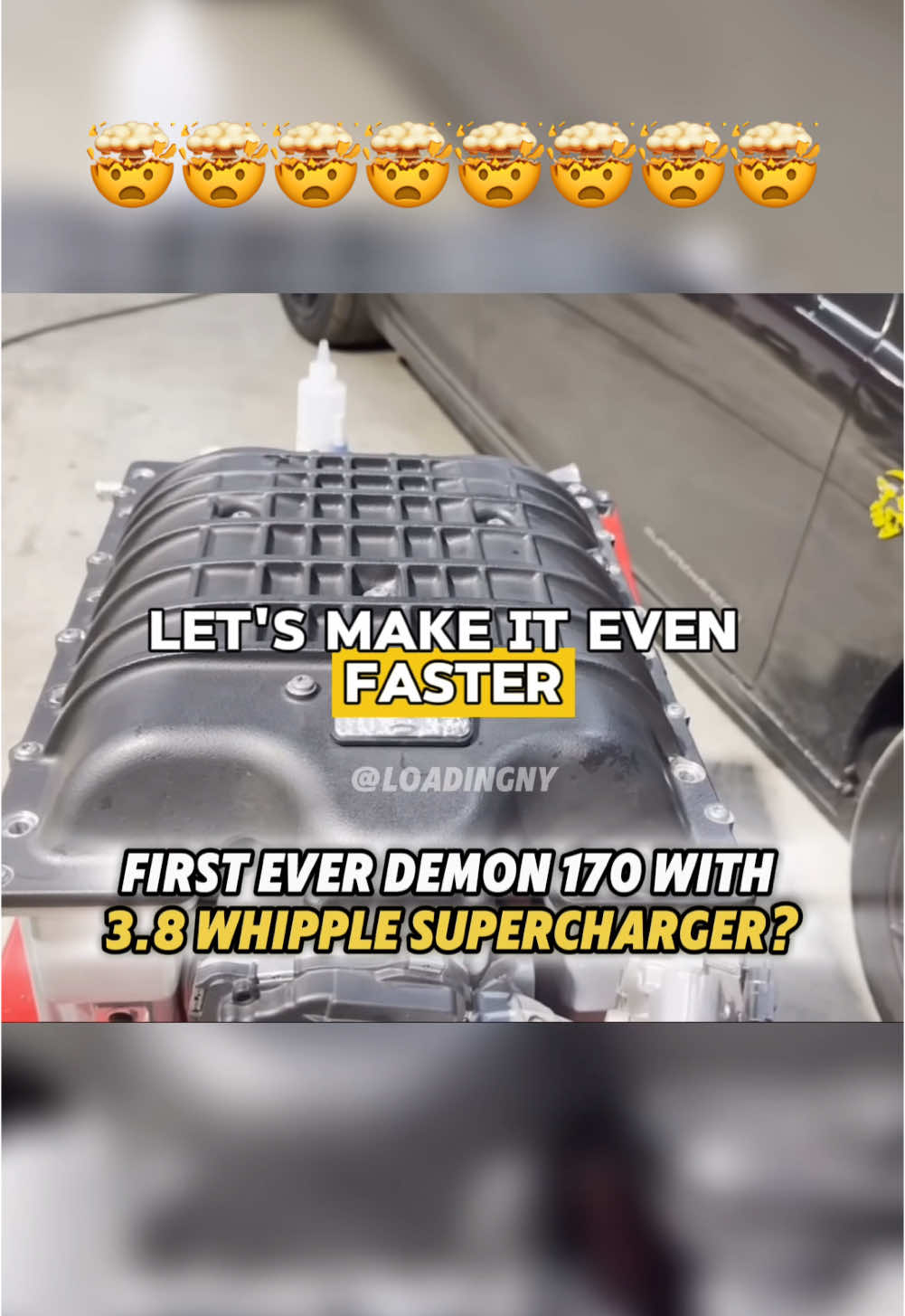 Khal SRT puts a 3.8 Whipple on his Demon 170 swapped Chrysler 300! 