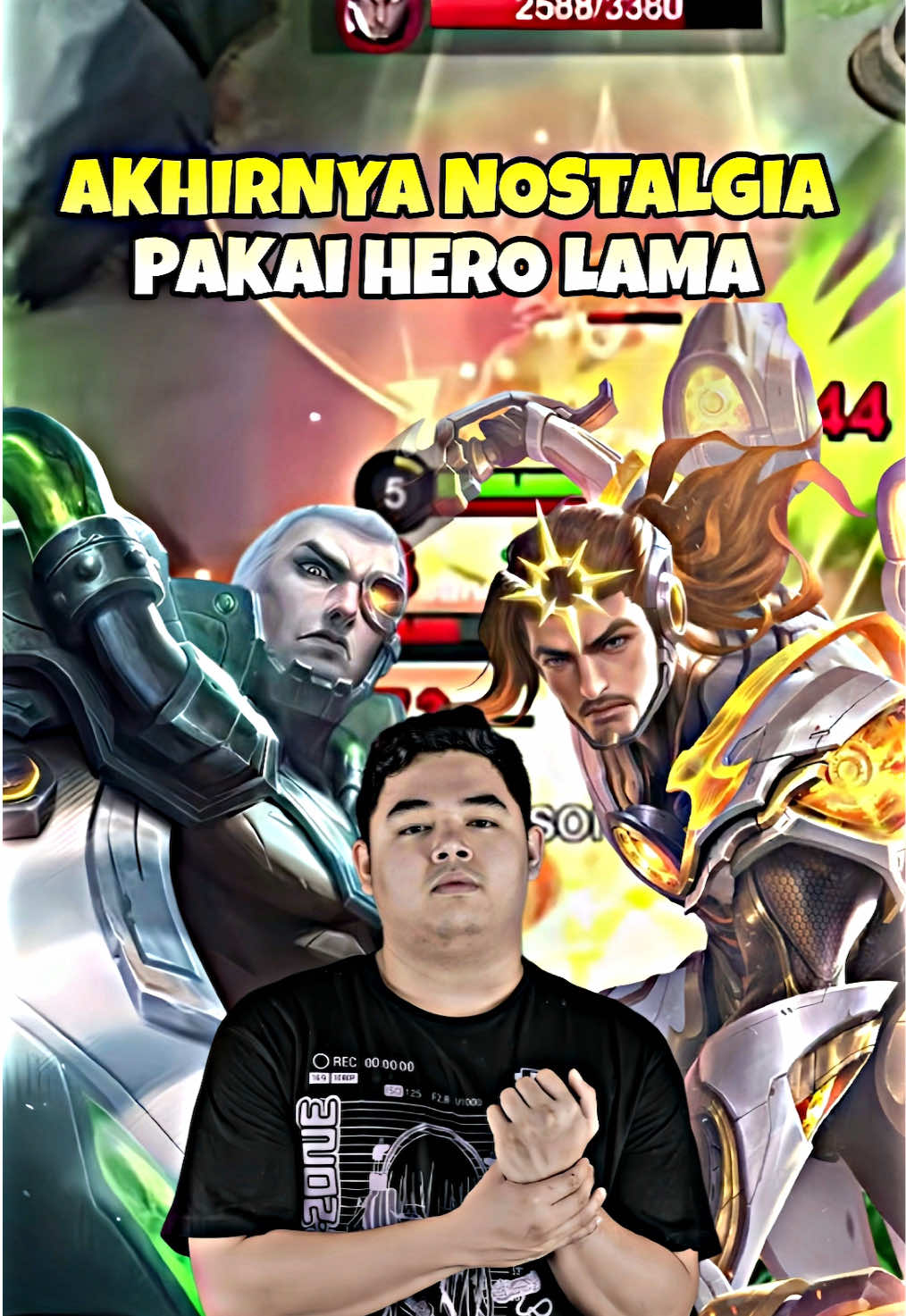 Akhirnya R7 bisa nostalgia ketemu musuh pick Yu Zhong, apakah kalian juga bosen guys ketemu hero exp itu itu saja?#MLBBSkinGifts #MobileLegendsBangBang #MLBB 