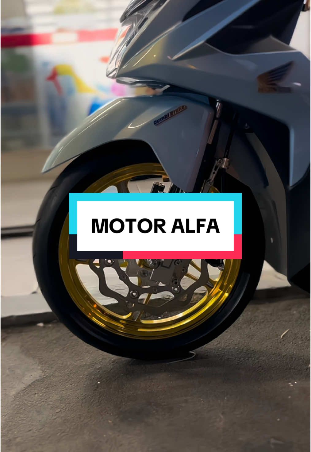 Cuma motor anak alfa😭