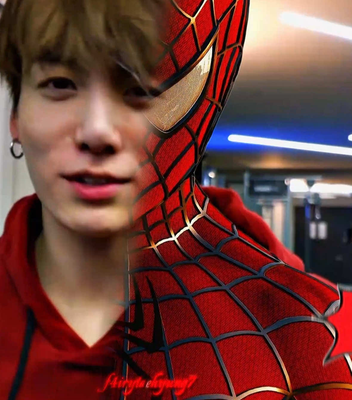 he is SOOO SPIDERMAN-CODED !!! | ib: @樂 emma [love ur edits 🫶] #bts #jungkook #jungkookedit #fyp #fyppp #foryouu 