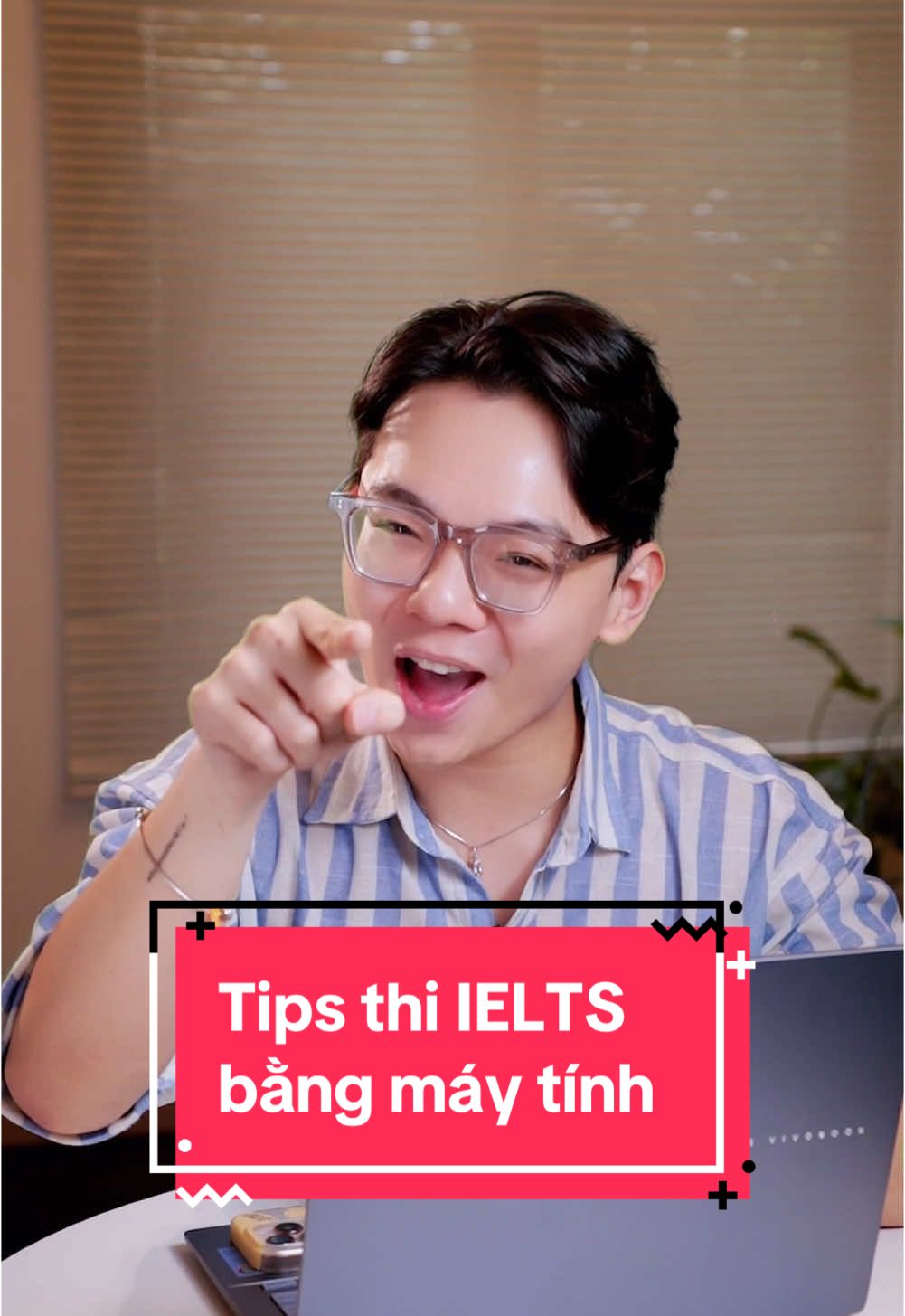 Cách thi IELTS trên máy tính để đạt 8.0 😱 #Schannel #nkhanhm #learnontikok #learnenglish  #ASUS #LaptopAI #LuminaOLED #mongnhe