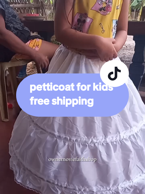 pertticoat for kids  free shipping 😍  #petticoat #forkids #fyp #affiliate 