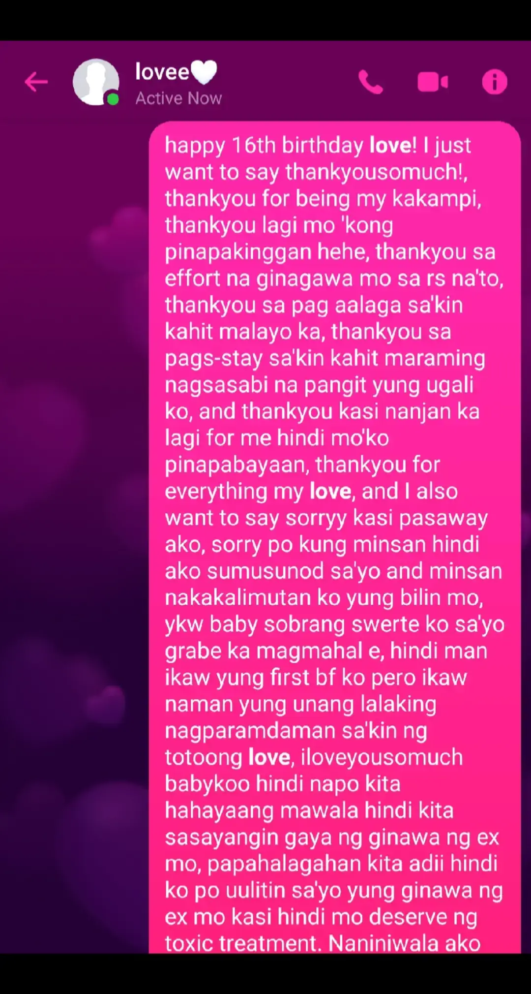 'wag ka na pong sad baby ha, I'm always here lang po para sa'yo, iloveyousomuch! @Justcallmebry #longmessage #specialday #birthday #message #makeitviral #fyp #fypシ゚ #fypp #foryoupage #fypmokotiktok #fyppppppppppppppppppppppp 