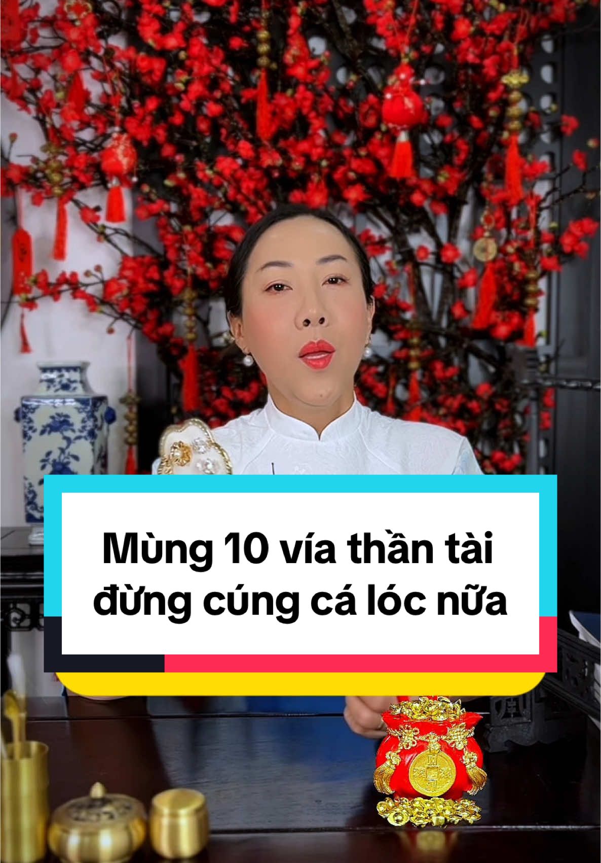 Đừng cúng cá lóc nữa, hãy bày mâm cúng như này để lộc lá nè #congoctuongso #viathantai #hututai 