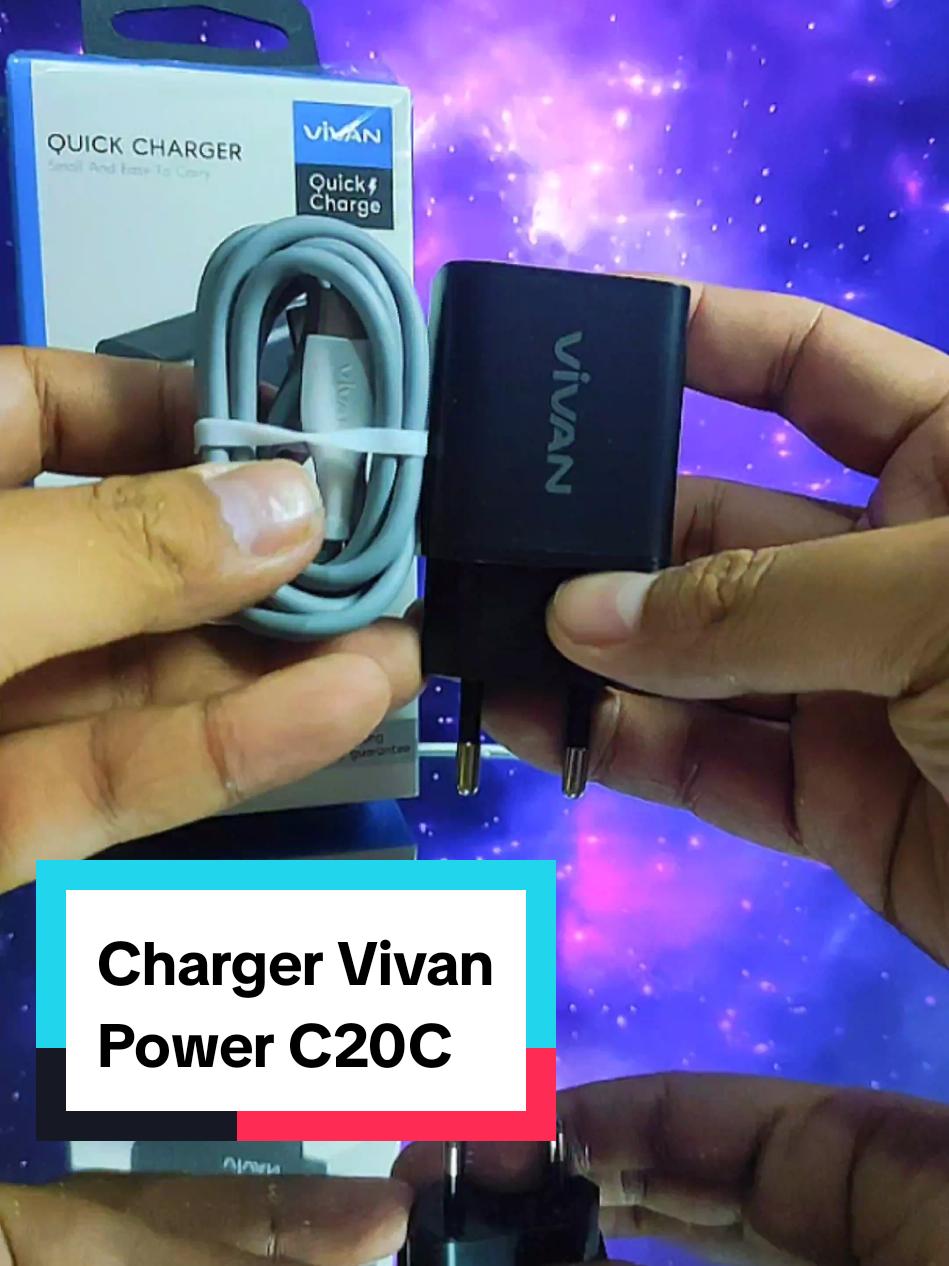 Charger Vivan Power C20C. Cek profil saya pisceanrick utk pilihan produk lain. #pisceanrick #rekomendasi #charger #chargerfastcharging #chargervivan 