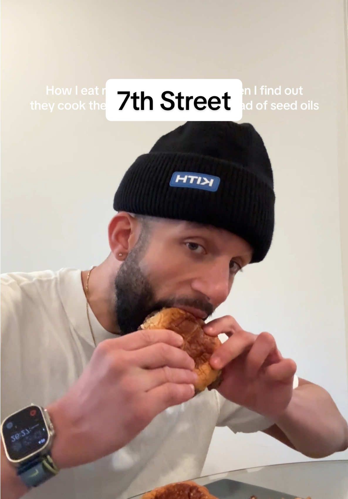 True story #nyc #food #7thstreetburger #seedoils 