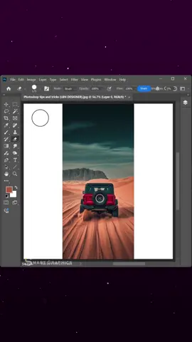 How to extend and fill the white colour area in Photoshop #SmartGraphics #PhotoshopTips #PhotoshopTutorial #PhotoshopHacks #GraphicDesign